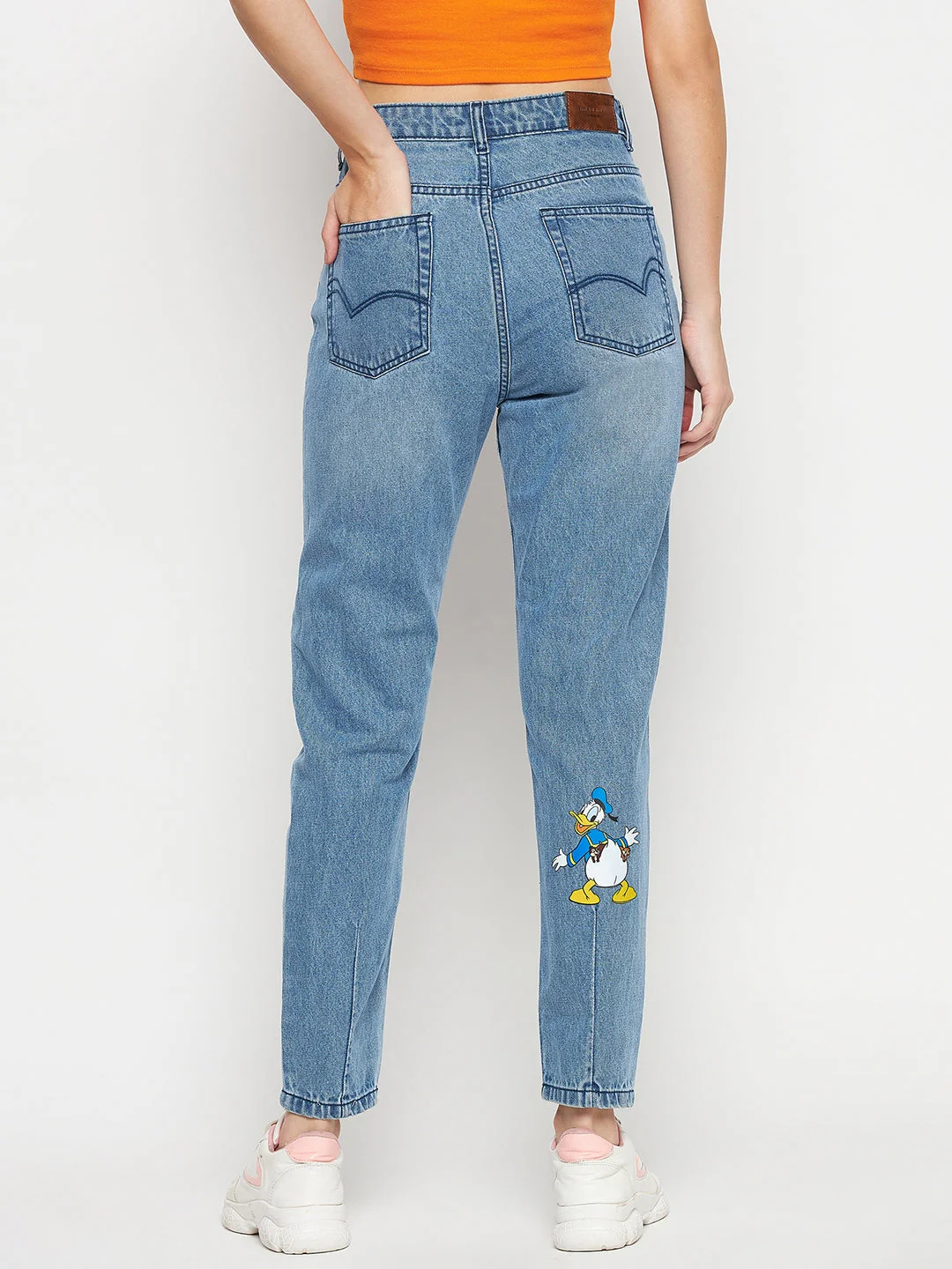 Madame Disney Print Blue Denim - Image 5