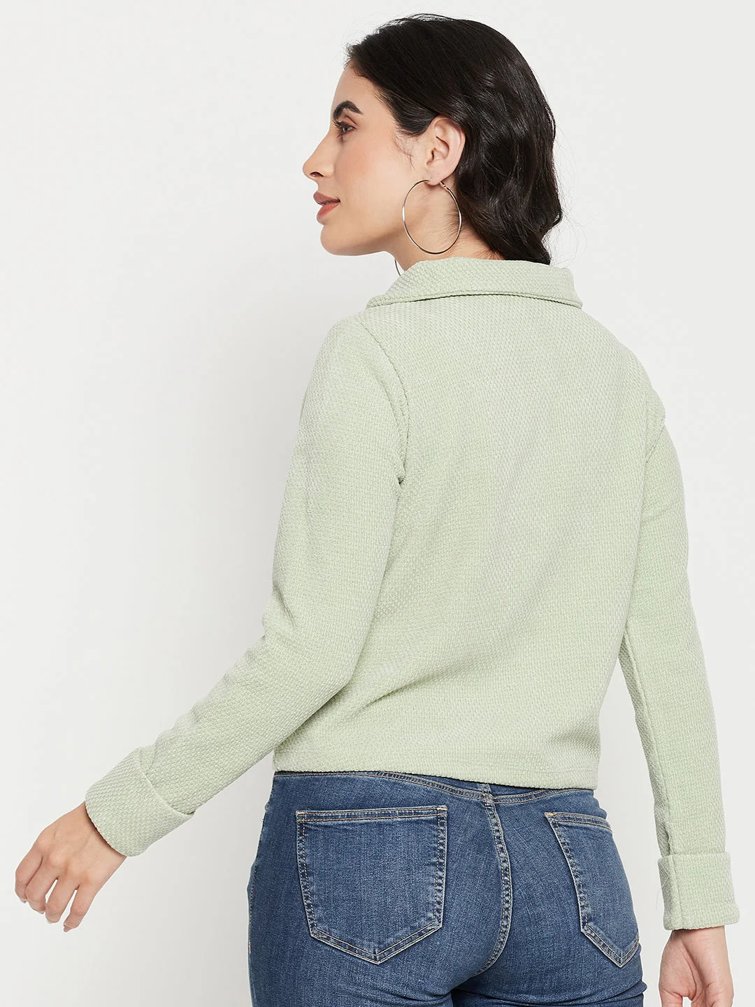 Madame Green Crop Top - Image 4