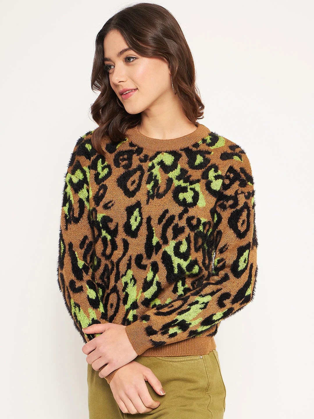 Madame Coffee Animal Printed Sweater - Image 3