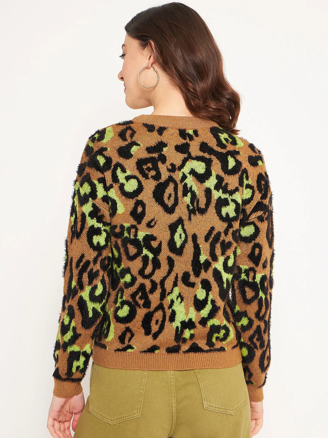 Madame Coffee Animal Printed Sweater - Image 5