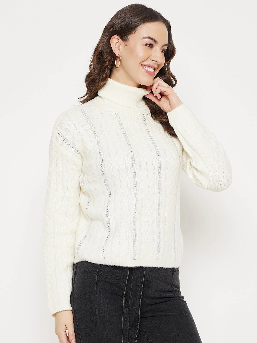 Madame Off white Sweater - Image 4
