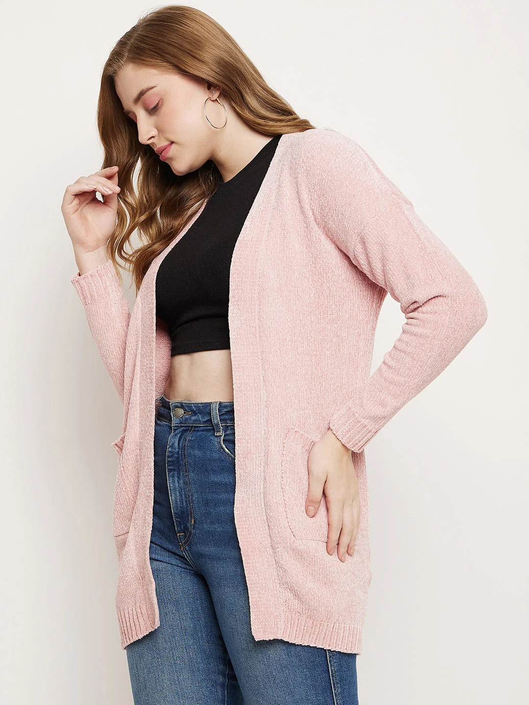 Madame Peach Open Front Shrug - Image 5