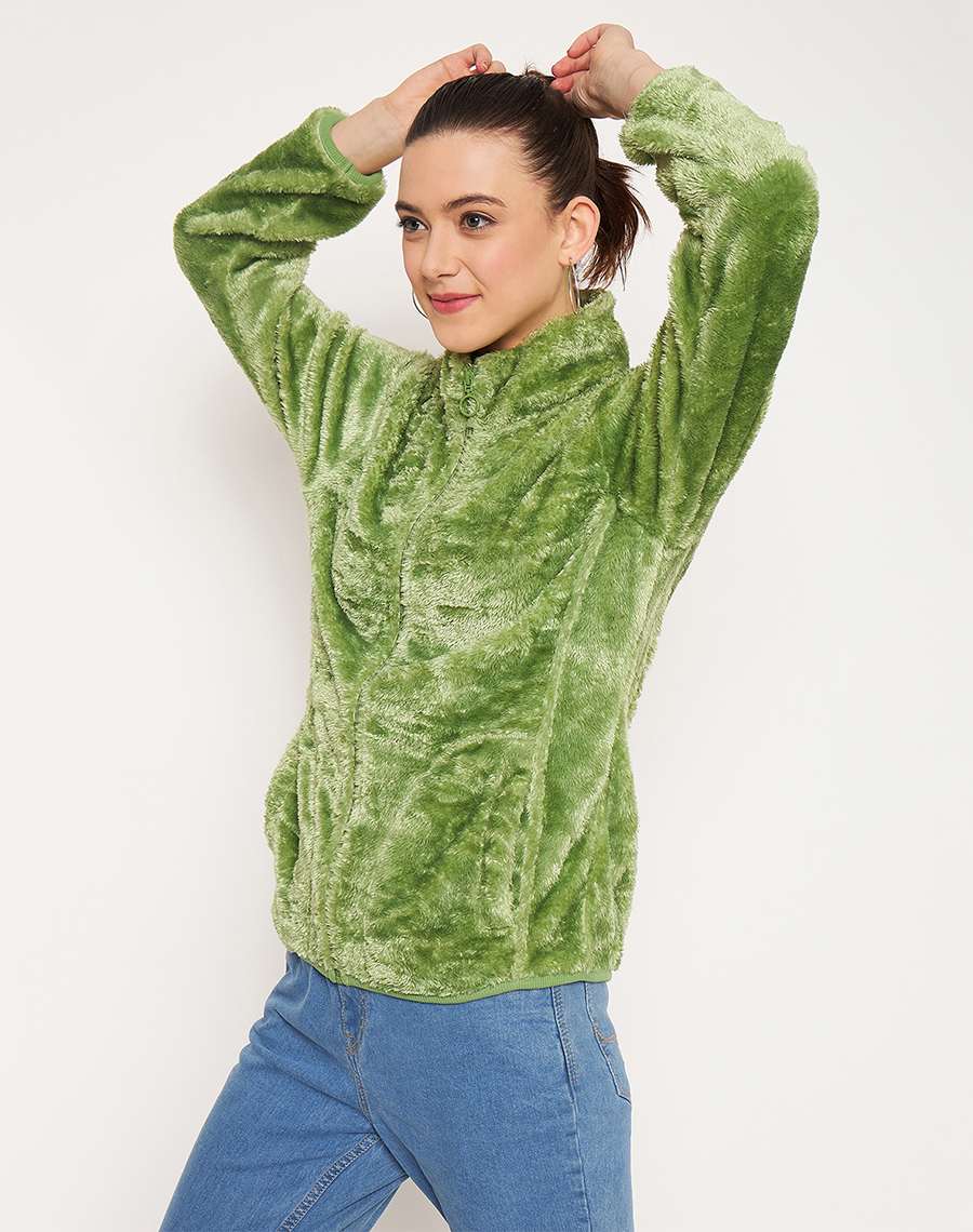 Madame Applegreen High Neck Sweatshirt - Image 3