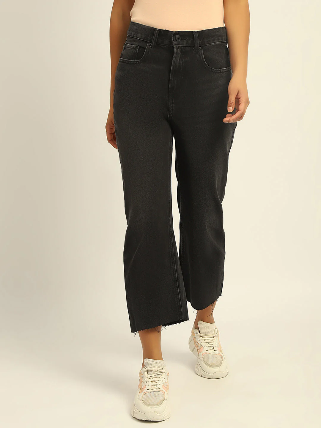 Madame Black Boyfriend Fit Cotton Denim - Image 4