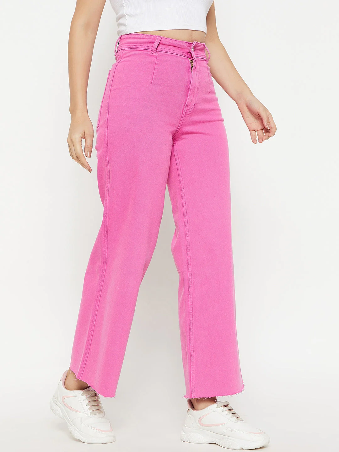 Madame Pink Solid Denim - Image 5