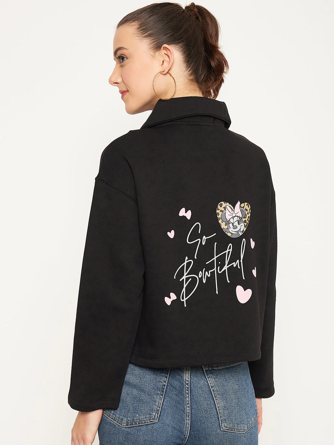 Madame Black Disney Pint Sweatshirt - Image 3