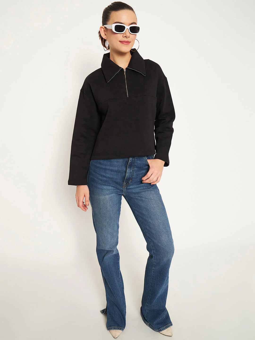Madame Black Disney Pint Sweatshirt - Image 4