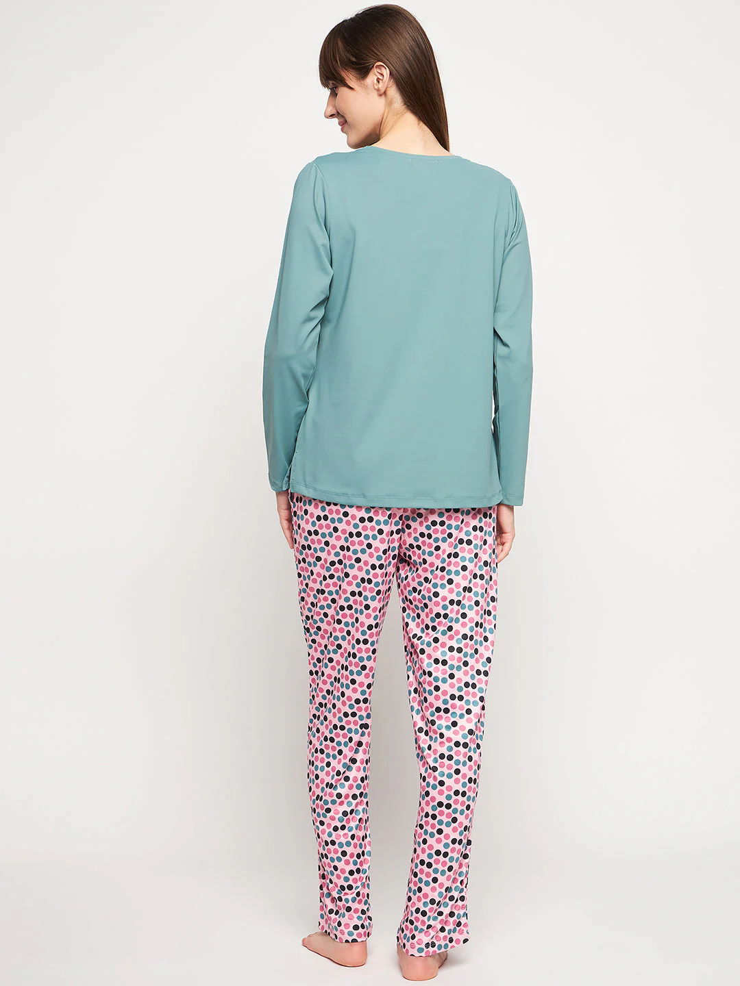 mSECRET Green Printed Nightsuit - Image 3