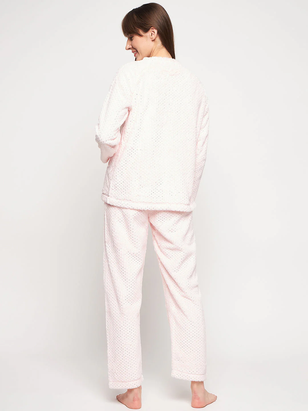 mSECRET Peach Round Neck Nightsuit - Image 4