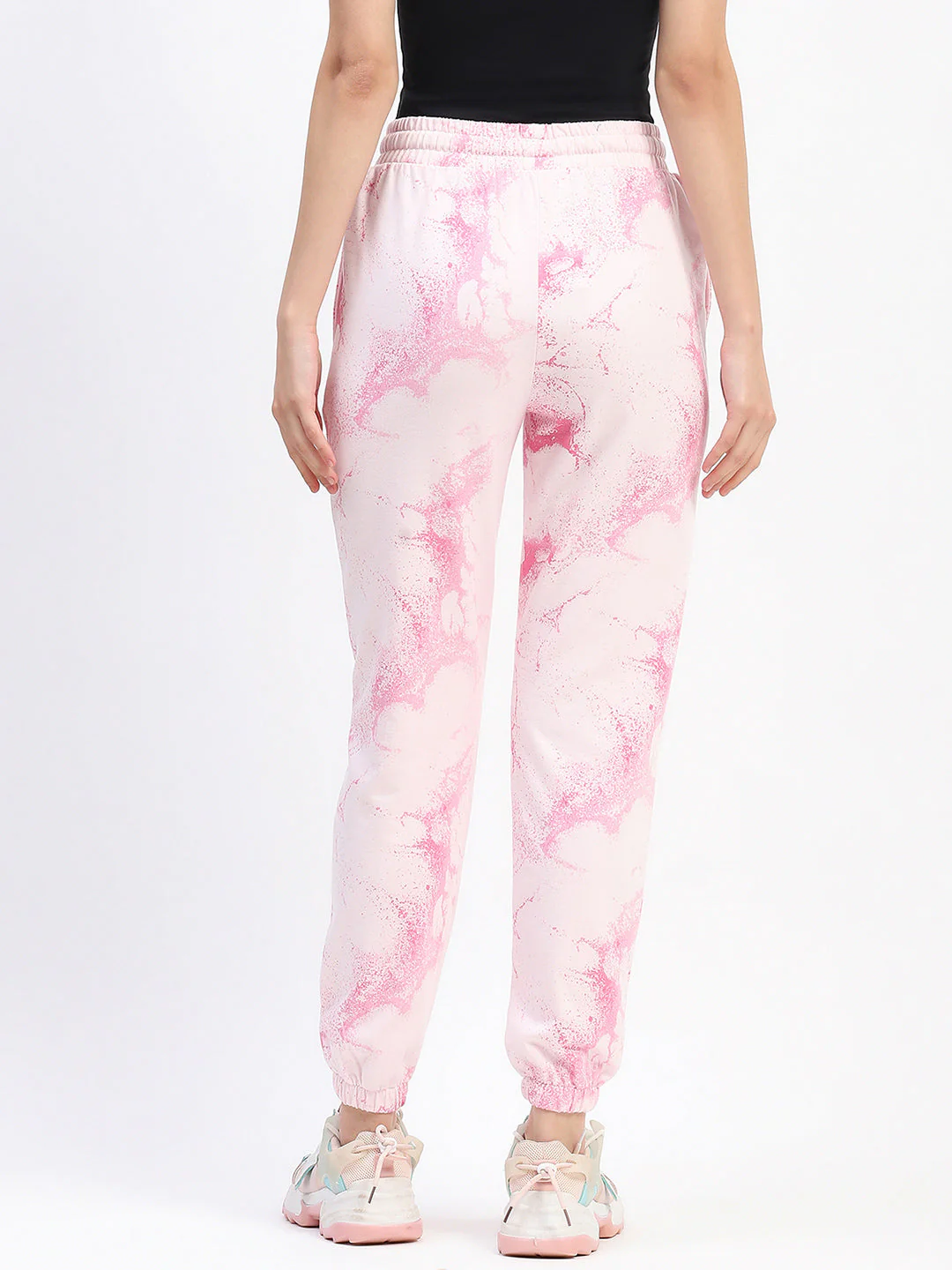 mSECRET Camouflage Print Cotton Pink Joggers - Image 5