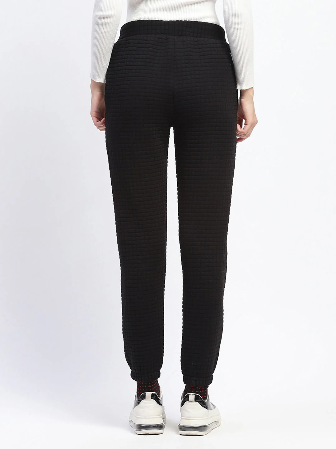 mSECRET Cotton Blend Jogger Style Black Track Bottom - Image 5